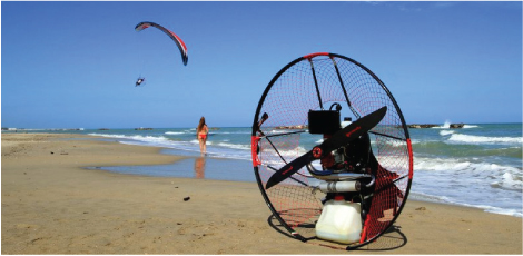 paramotor speed