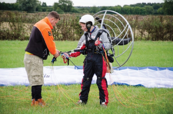 paramotor training york